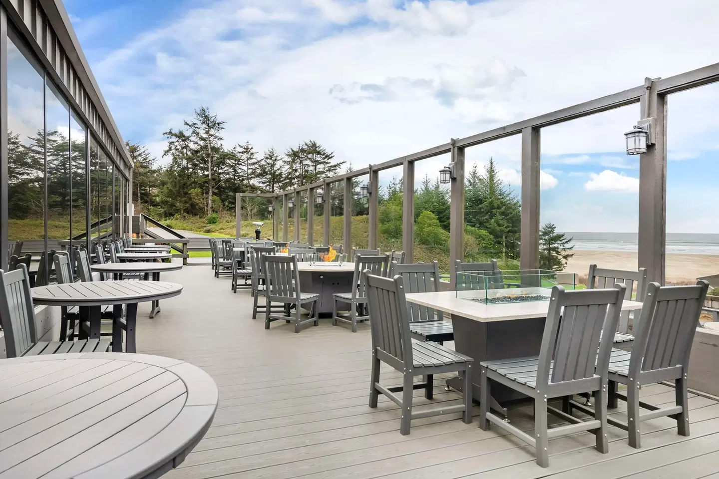 Best Western Agate Beach Inn Terrasse