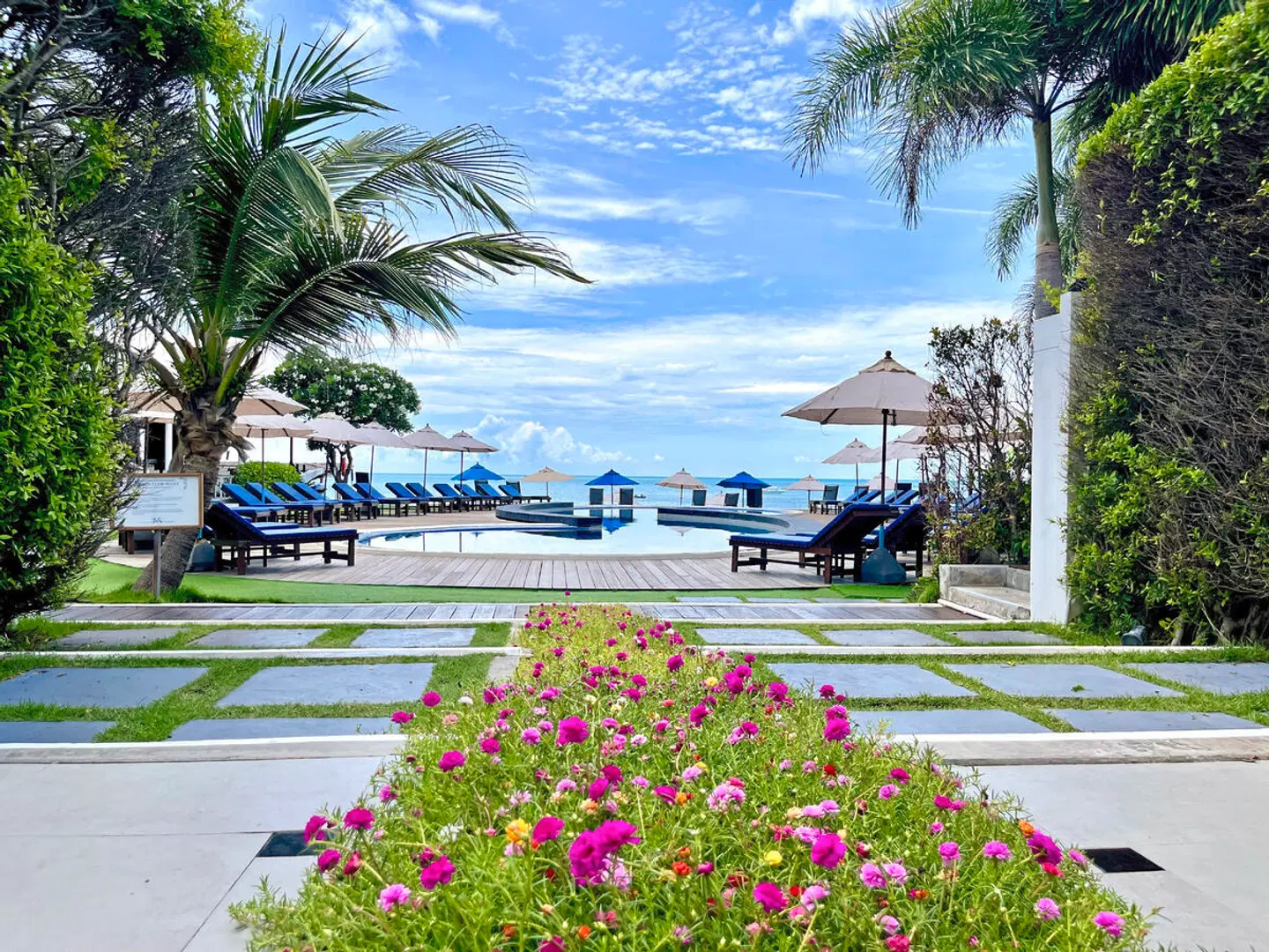 KC Beach Hotel Samui Garten