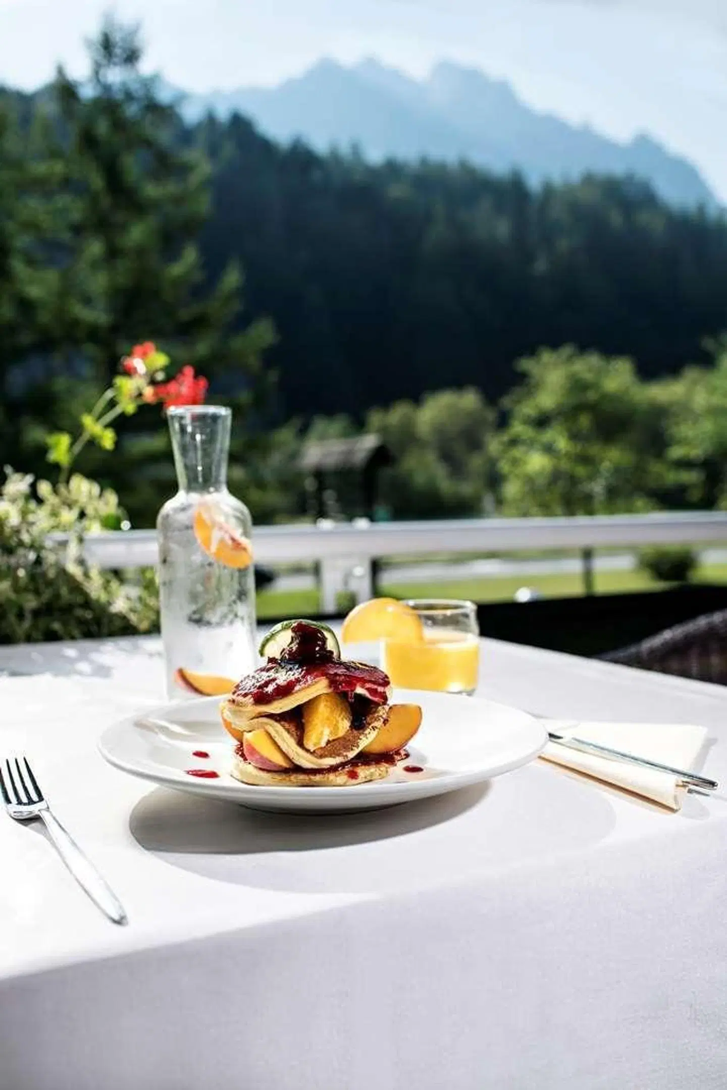 Hotel Kranjska Gora Terrasse