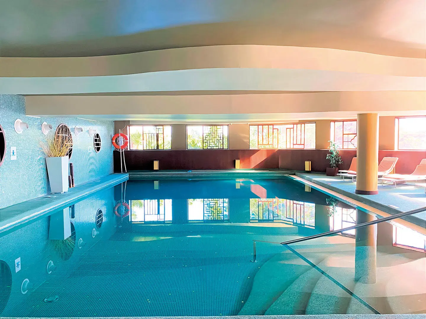 Quinta Splendida Wellness & Botanical Garden Hallenbad