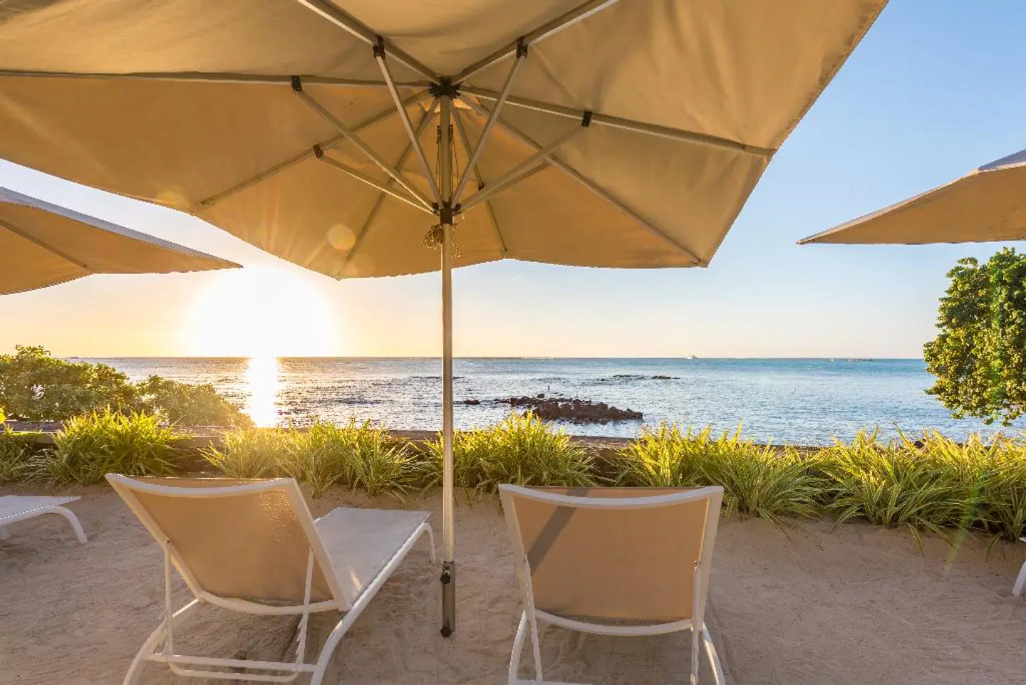 Mon Choisy Beach Resort Terrasse
