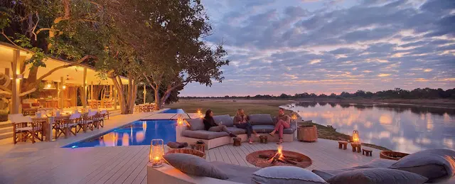 Time + Tide Jetset Safari Terrasse