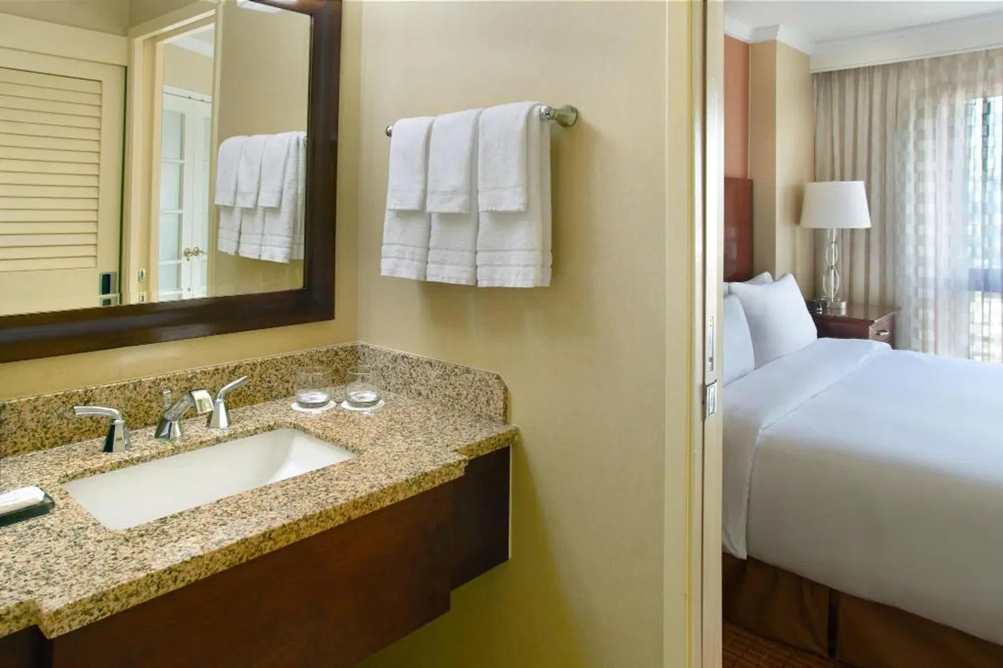 Atlanta Marriott Suites Midtown Badezimmer