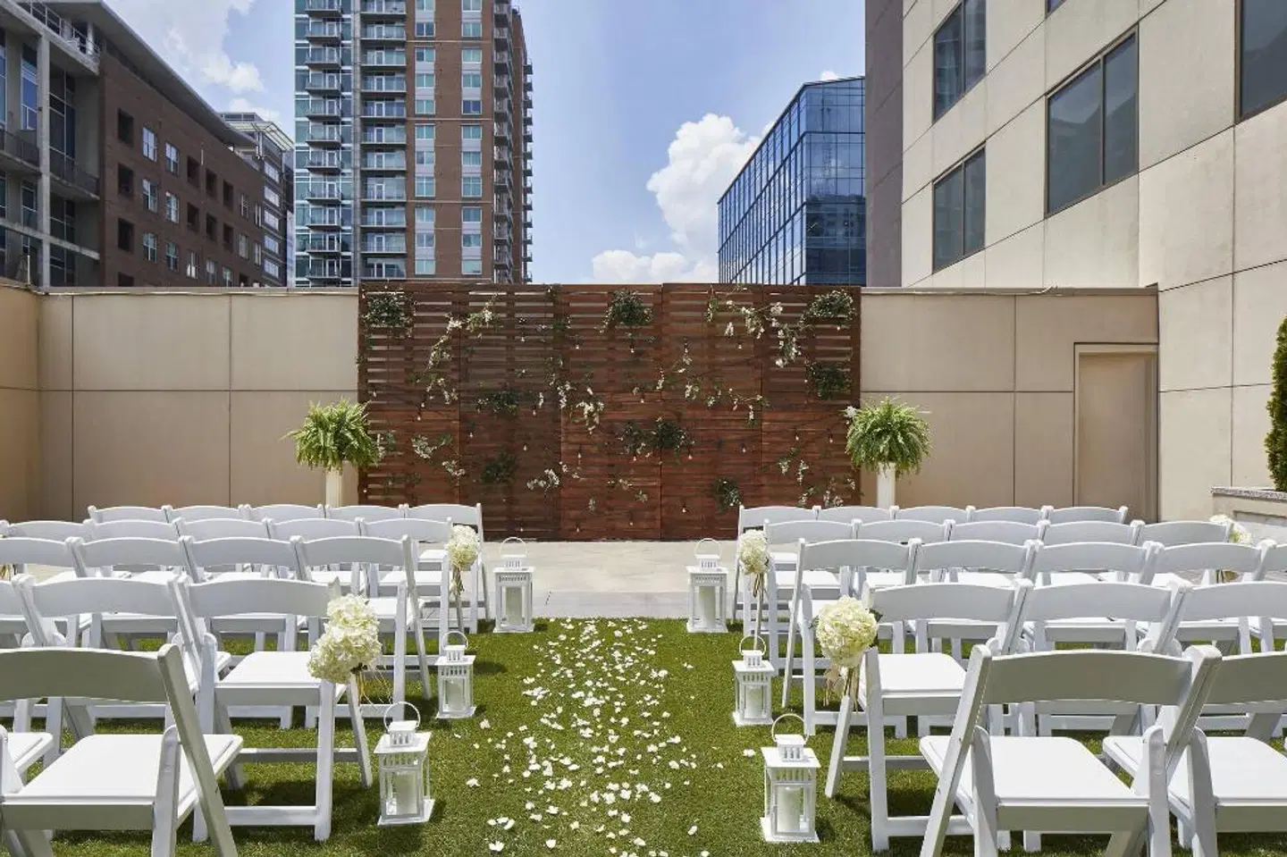 Renaissance Atlanta Midtown Hotel Terrasse