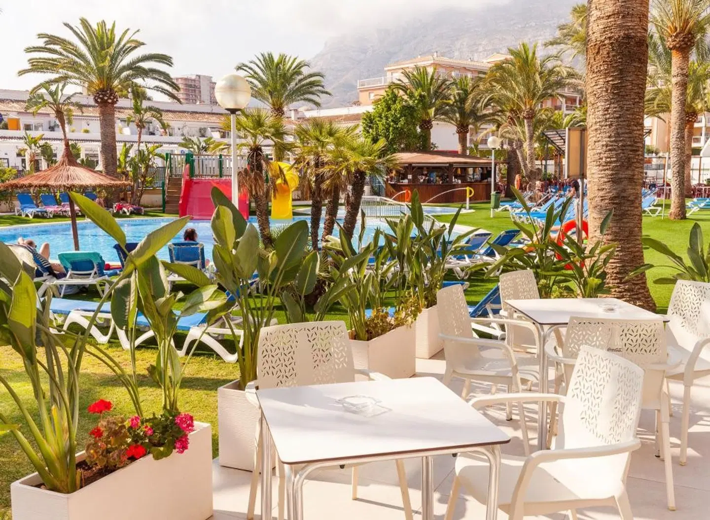 Hotel Port Dénia Terrasse