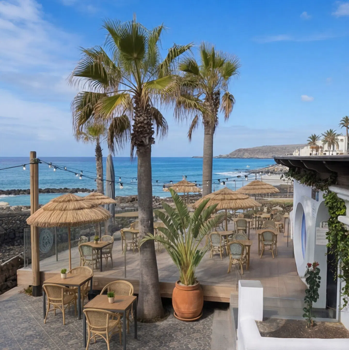 Sands Beach Resort Terrasse