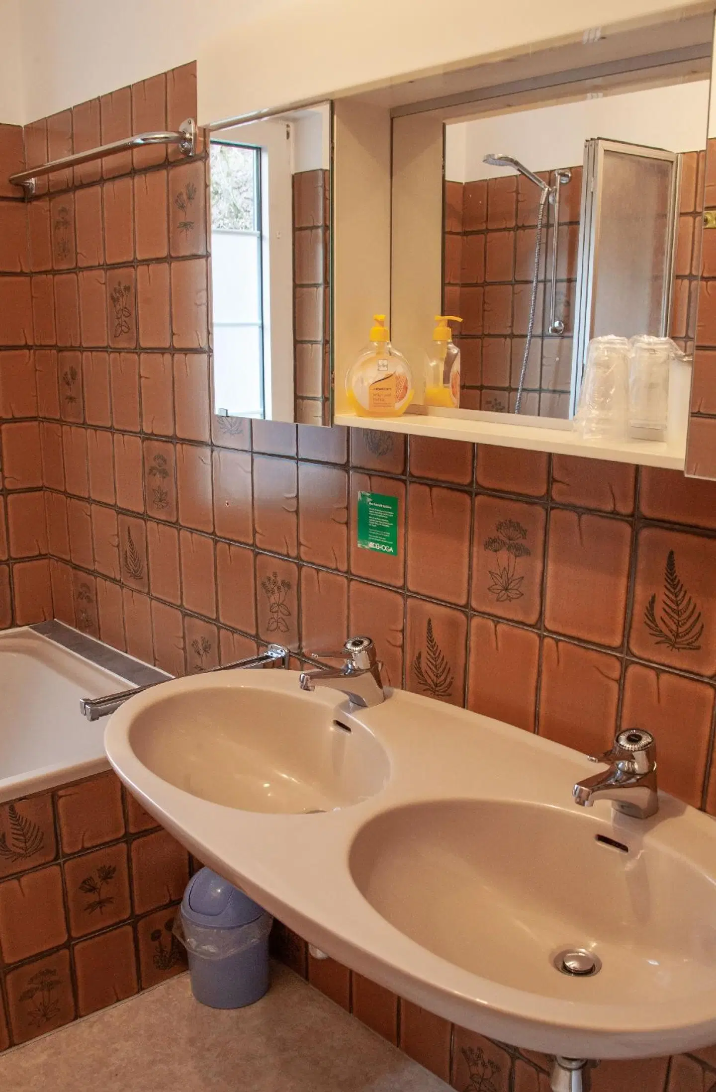 Waldhaus Wolfsbachmuhle Badezimmer