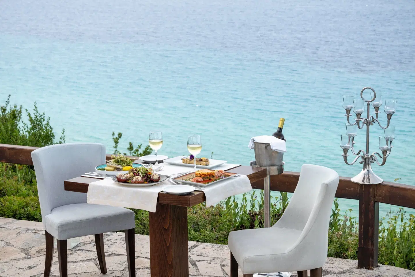 Blue Bay Hotel Terrasse