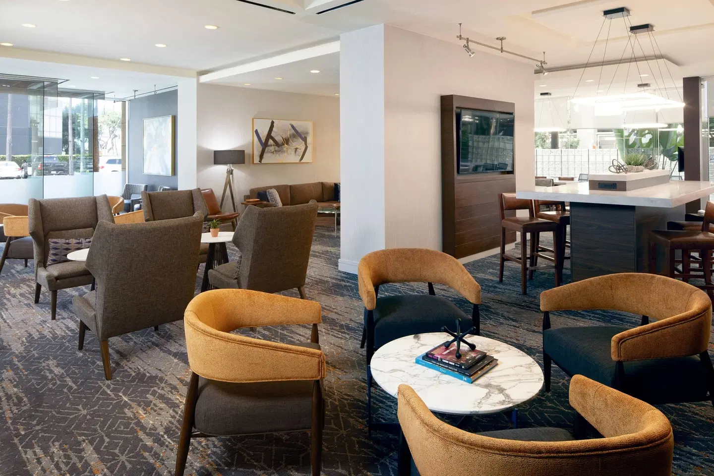 Courtyard by Marriott Los Angeles LAX/Century Boulevard LOUNGE_LOBBY