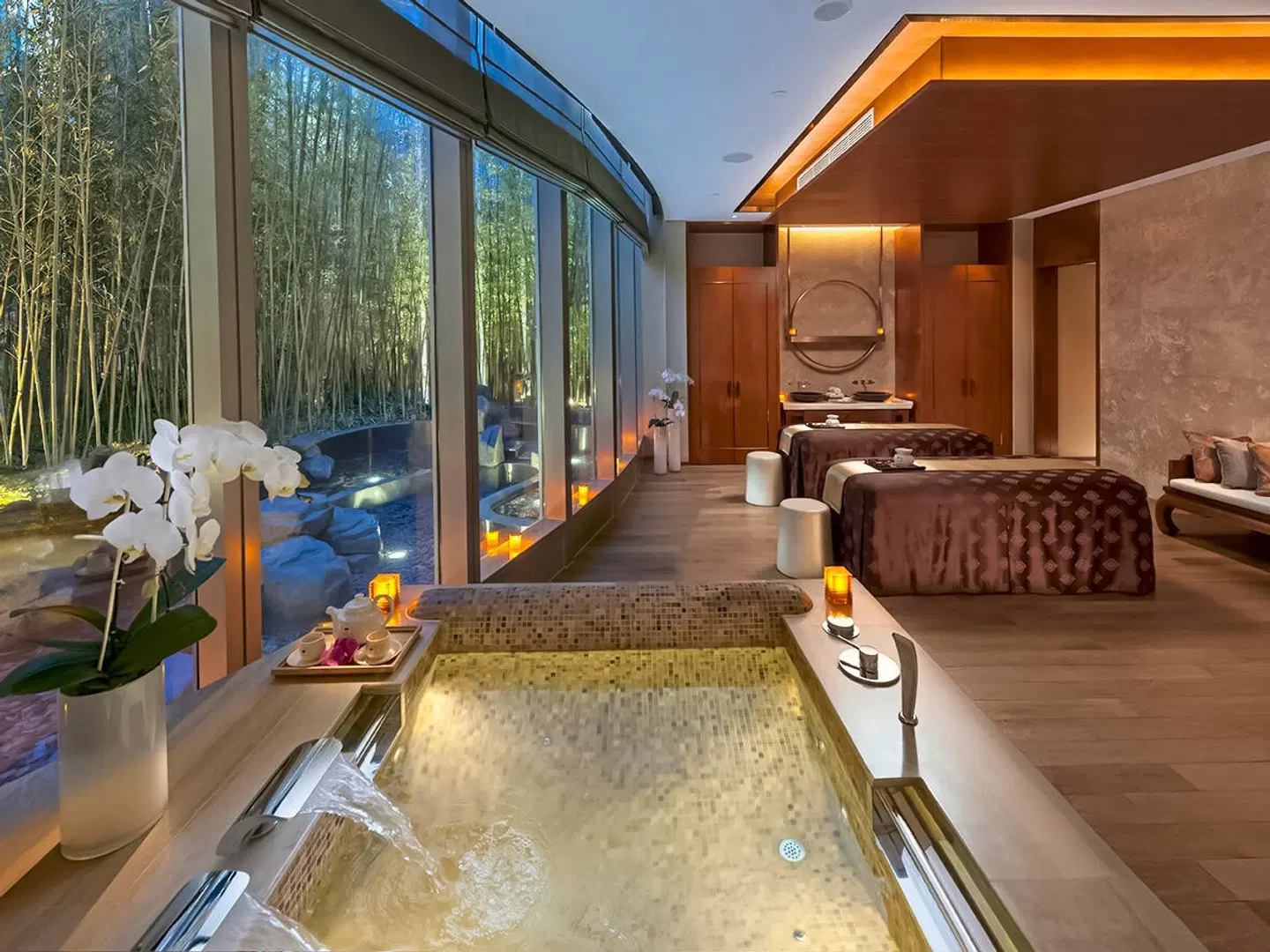 Mandarin Oriental Pudong, Shanghai Terrasse