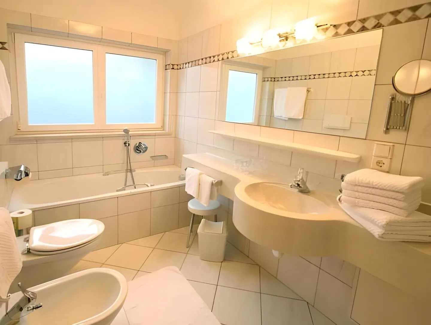 Hotel Residenz Ritterhof Badezimmer