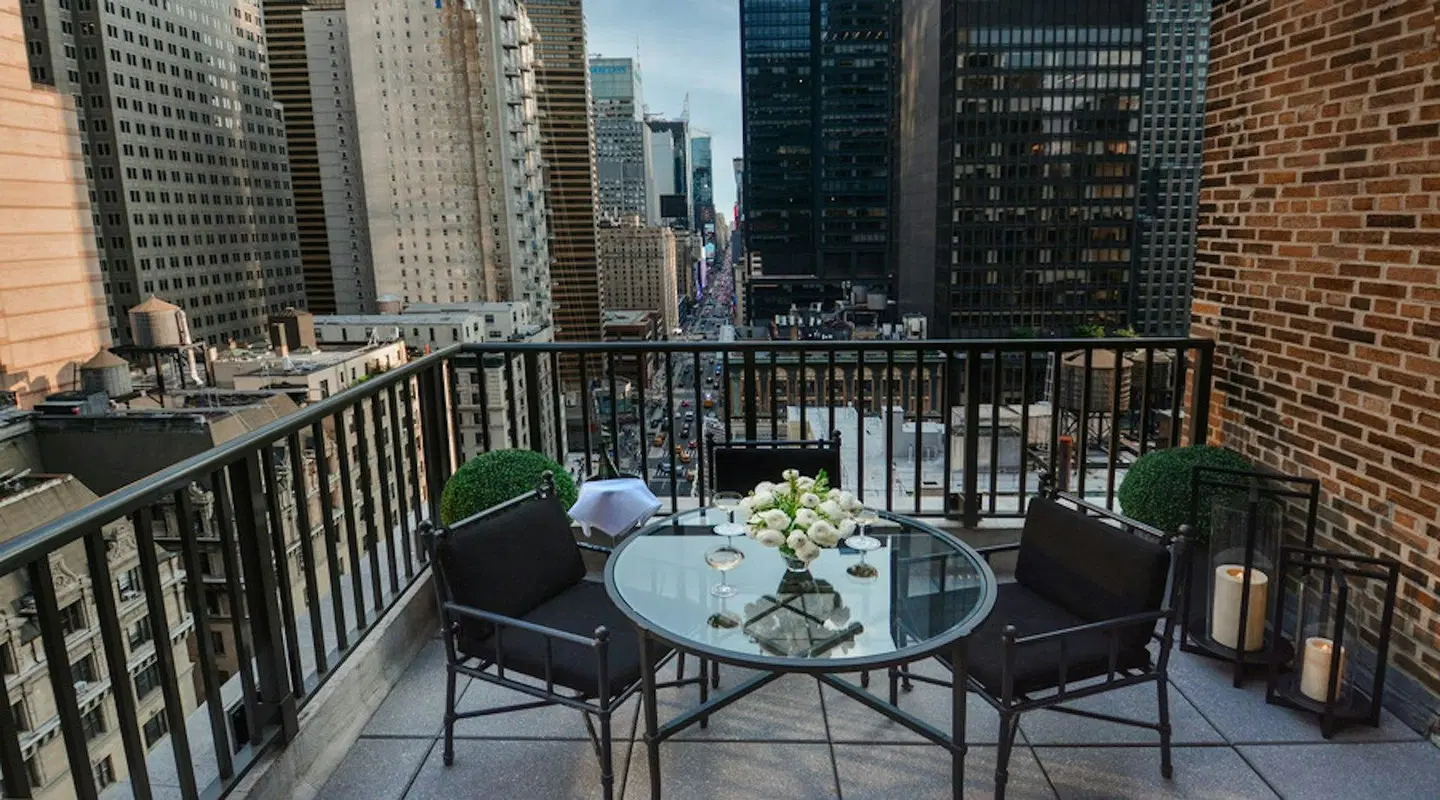 WestHouse Hotel New York Terrasse