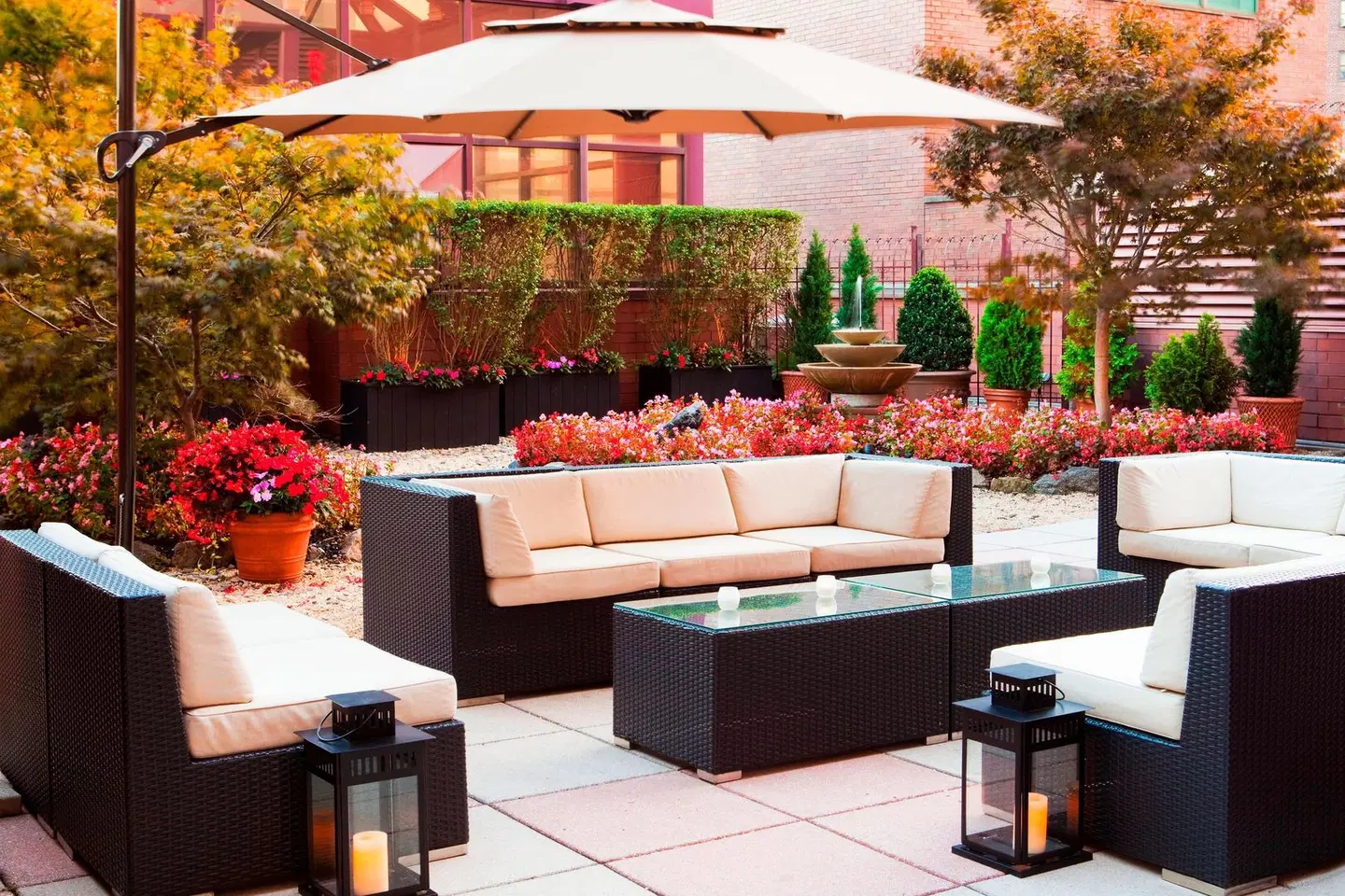 Sheraton LaGuardia East Hotel Terrasse