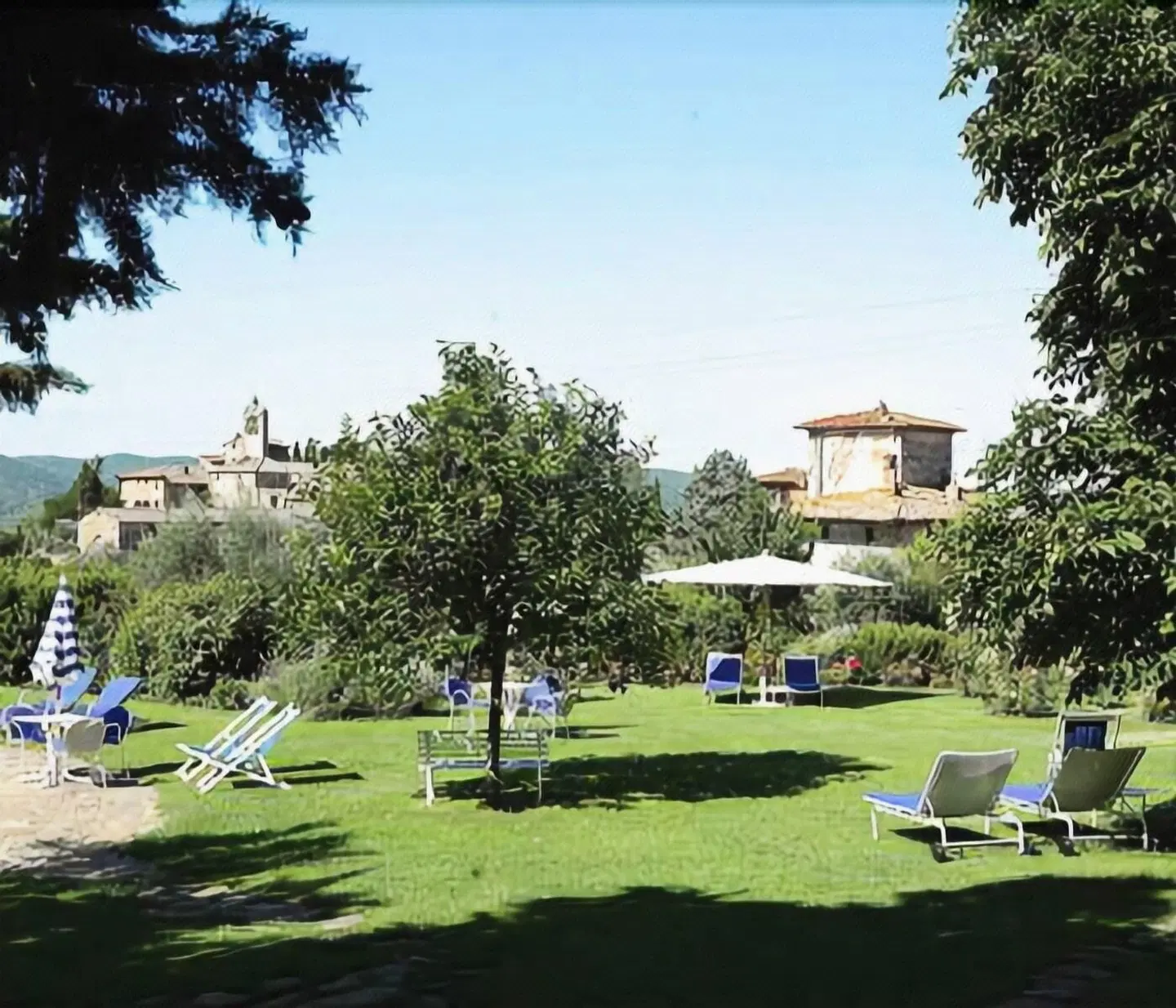 Villa Le Barone Garten