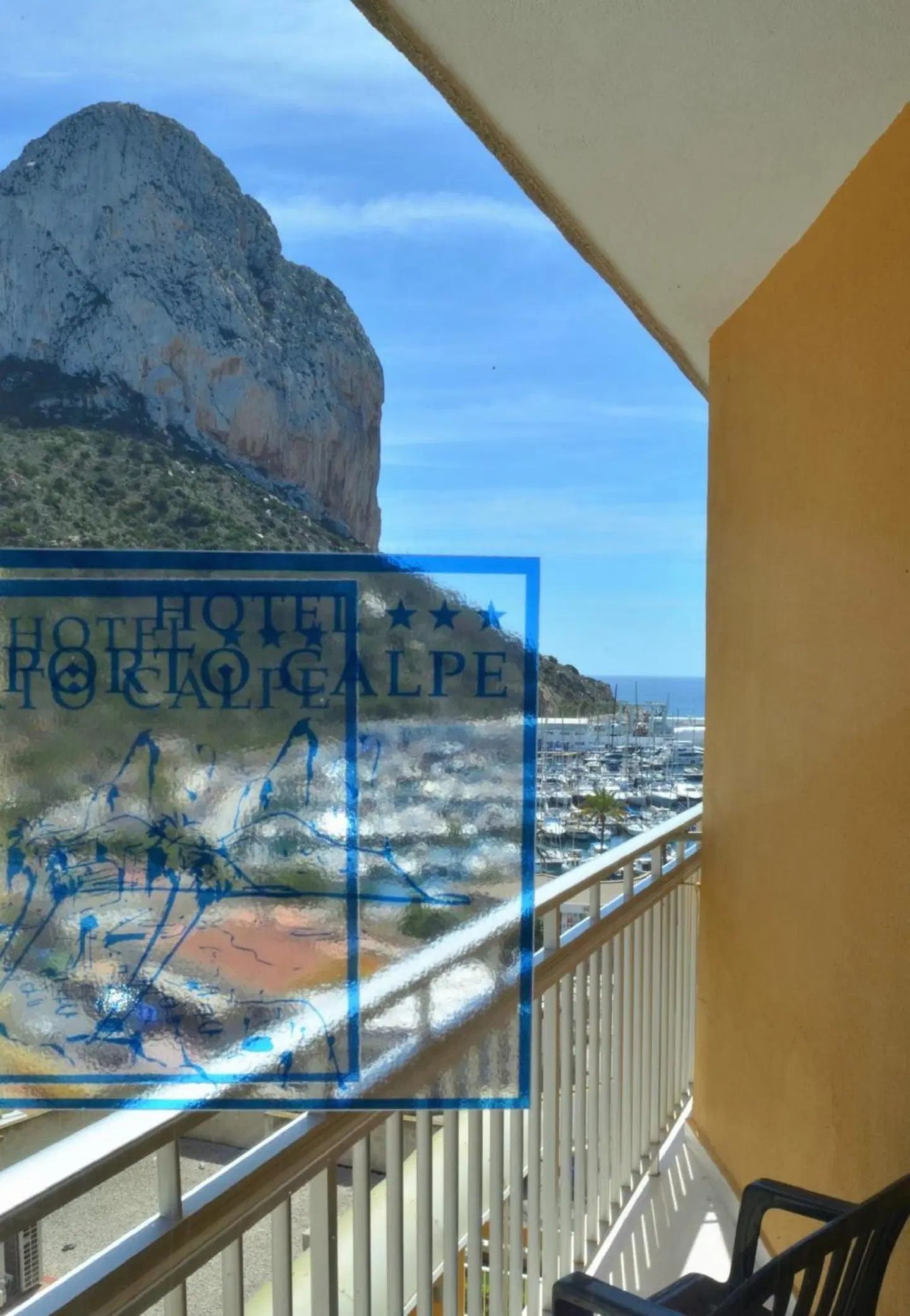 Hotel Porto Calpe Terrasse