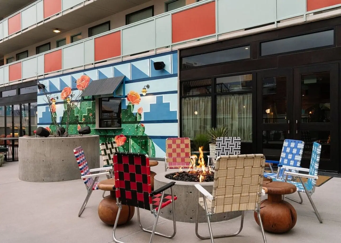 ARRIVE Albuquerque Terrasse