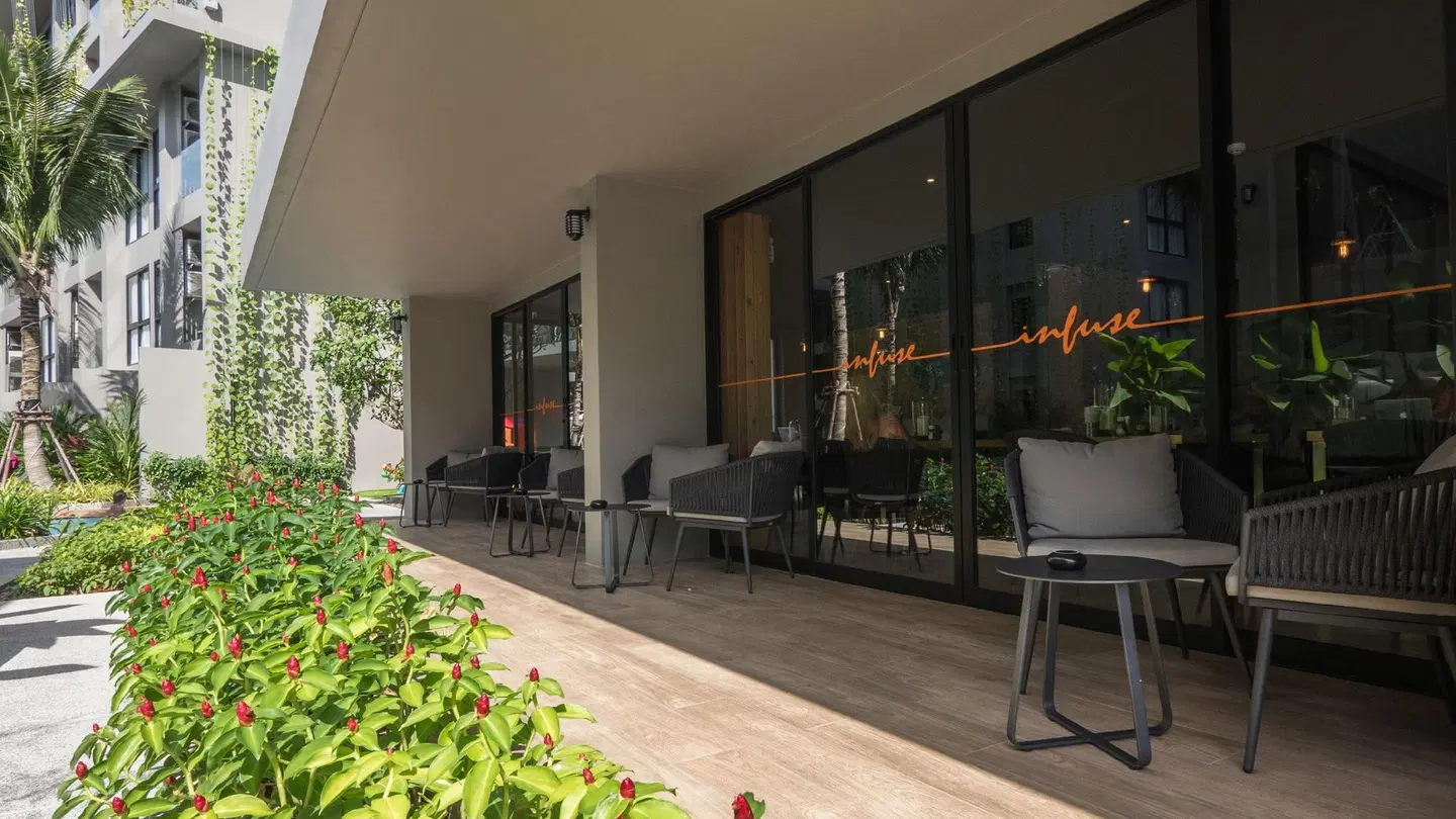 Diamond Resort Phuket Terrasse