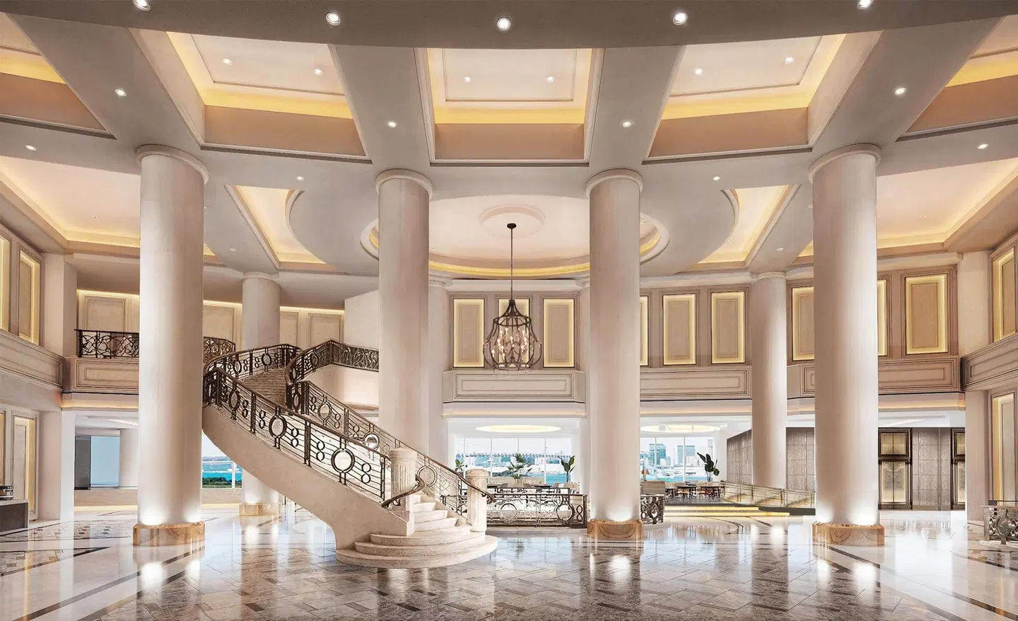 Hilton Tokyo Odaiba LOUNGE_LOBBY
