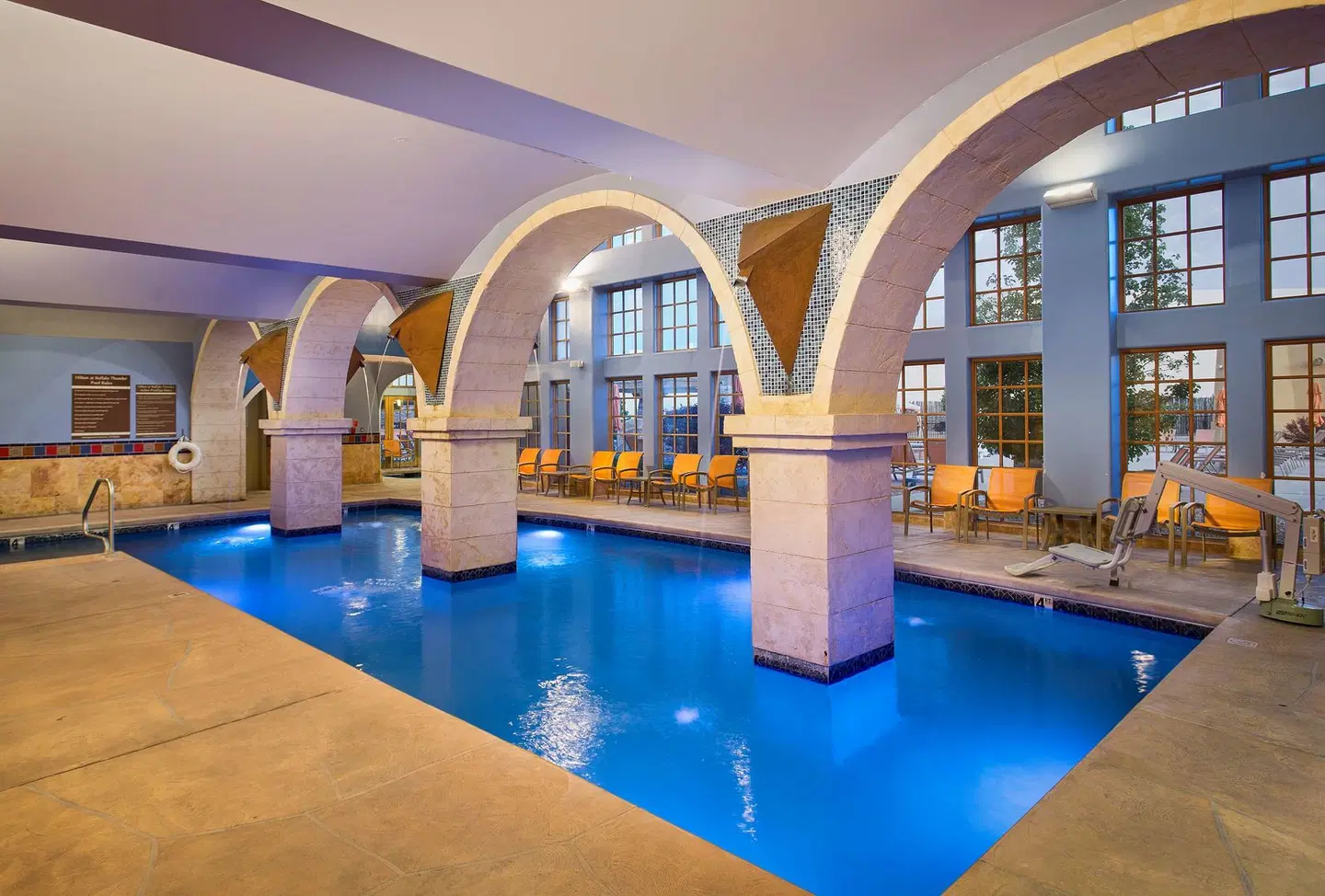 Hilton Santa Fe Buffalo Thunder Hallenbad