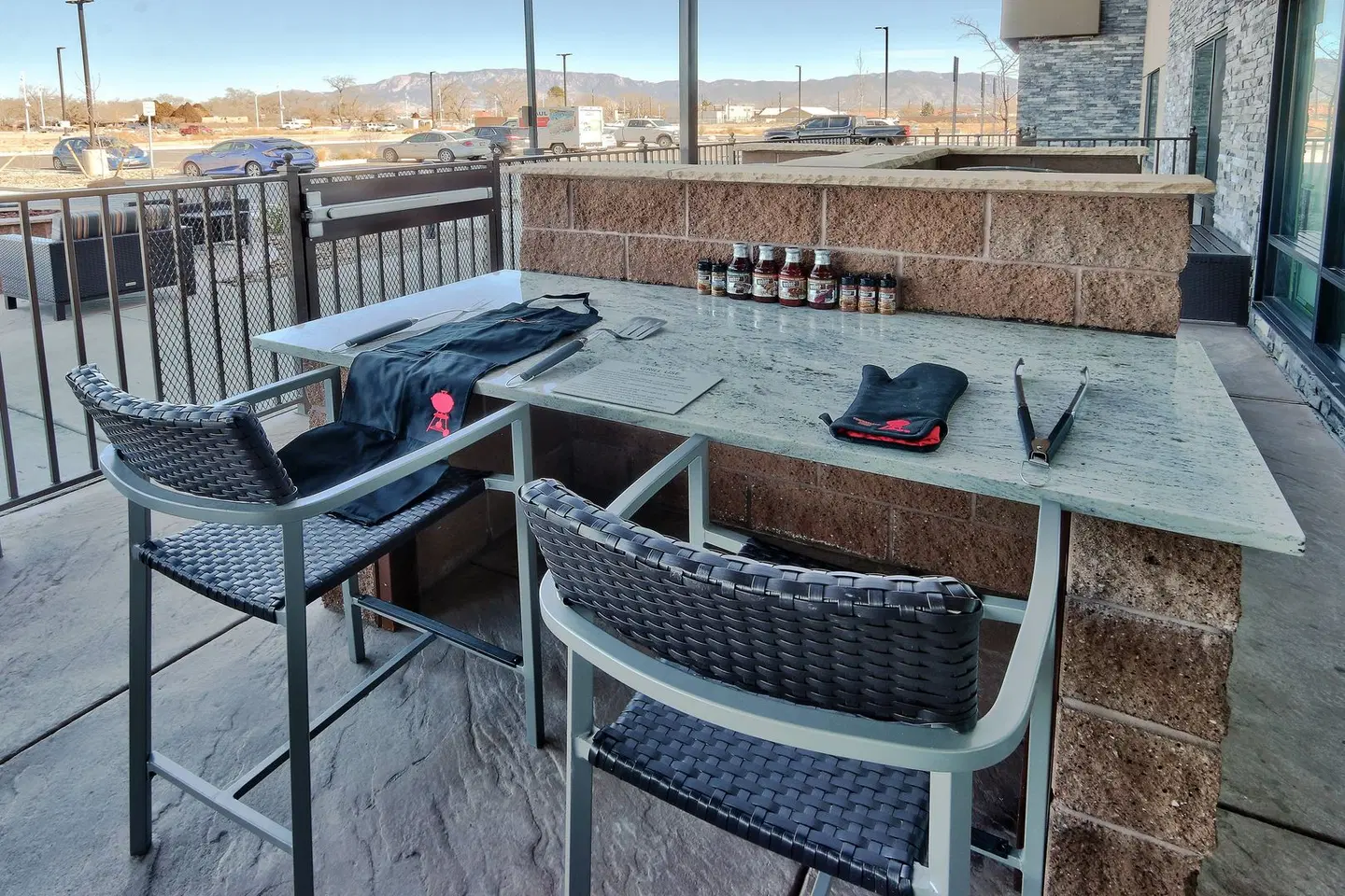 TownePlace Suites by Marriott Albuquerque Old Town Terrasse
