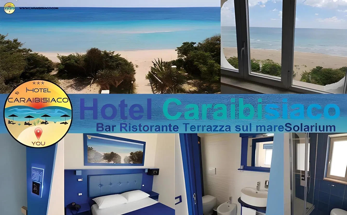 Hotel Caraibisiaco sul mare Terrasse