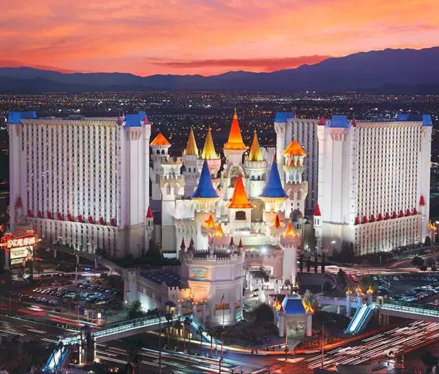 Excalibur Hotel & Casino Terrasse