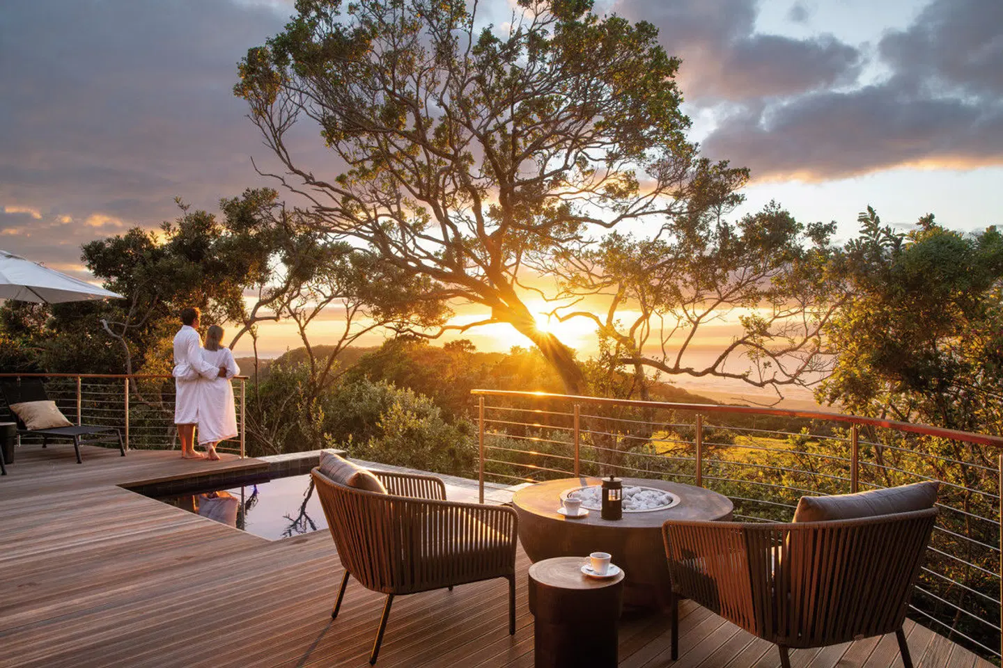 Oceana Beach & Wildlife Reserve Terrasse