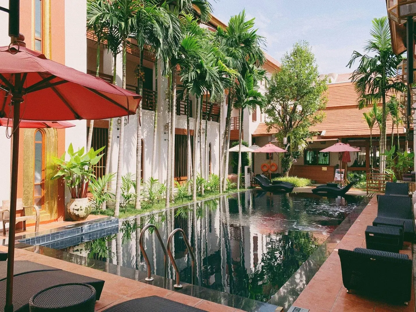 Phra Singh Village Terrasse