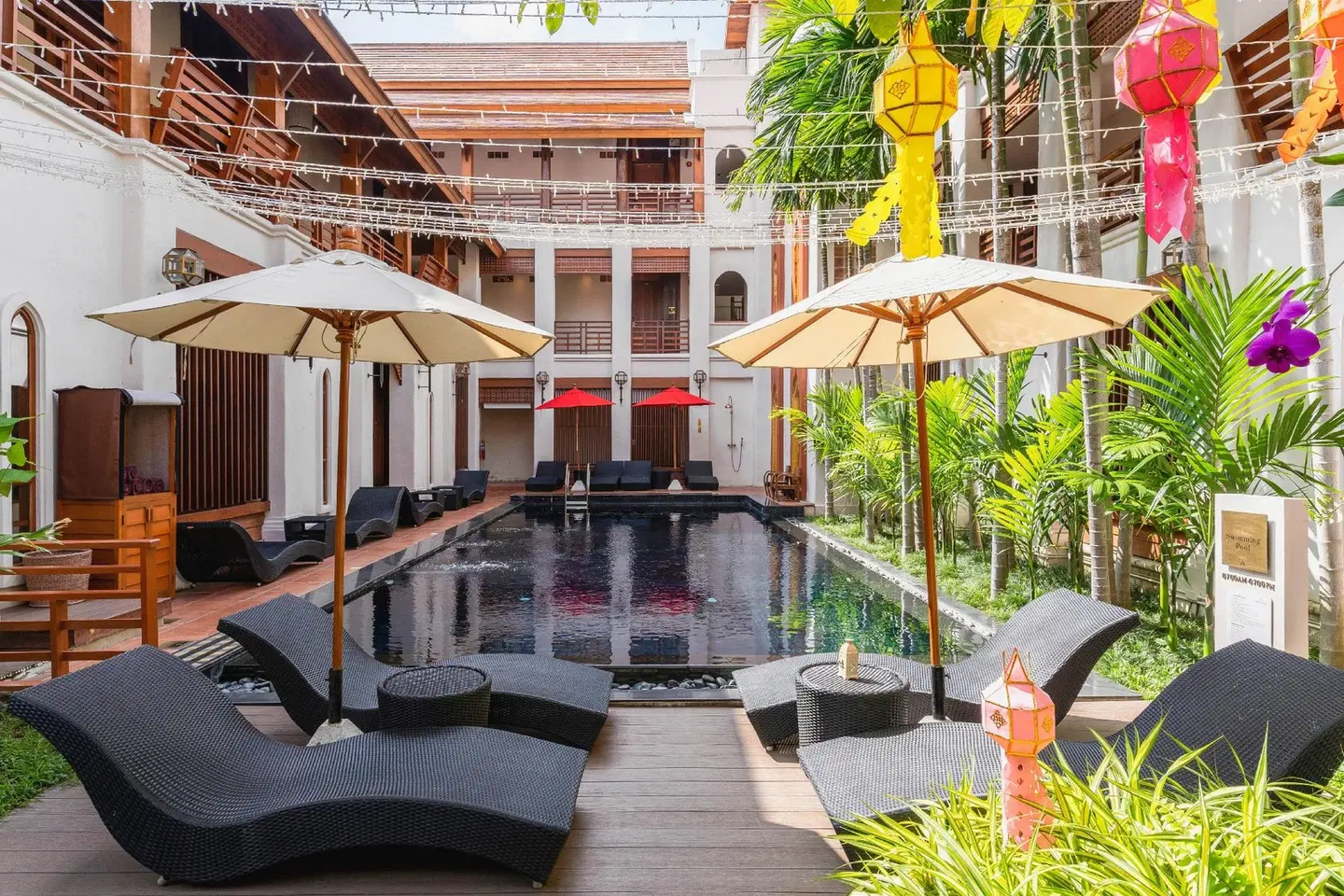 Phra Singh Village Terrasse