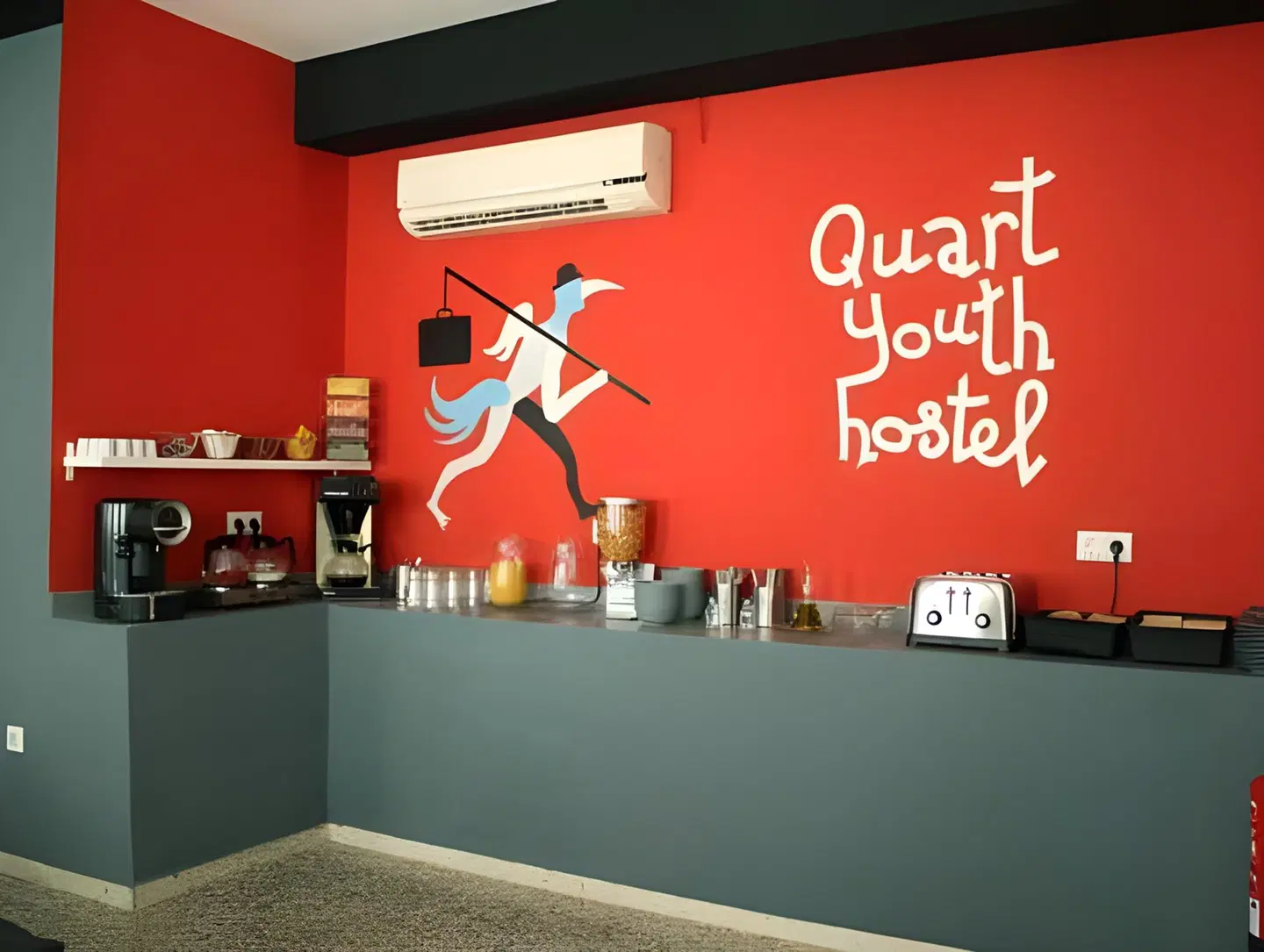 Quart Youth Hostel Landkarte