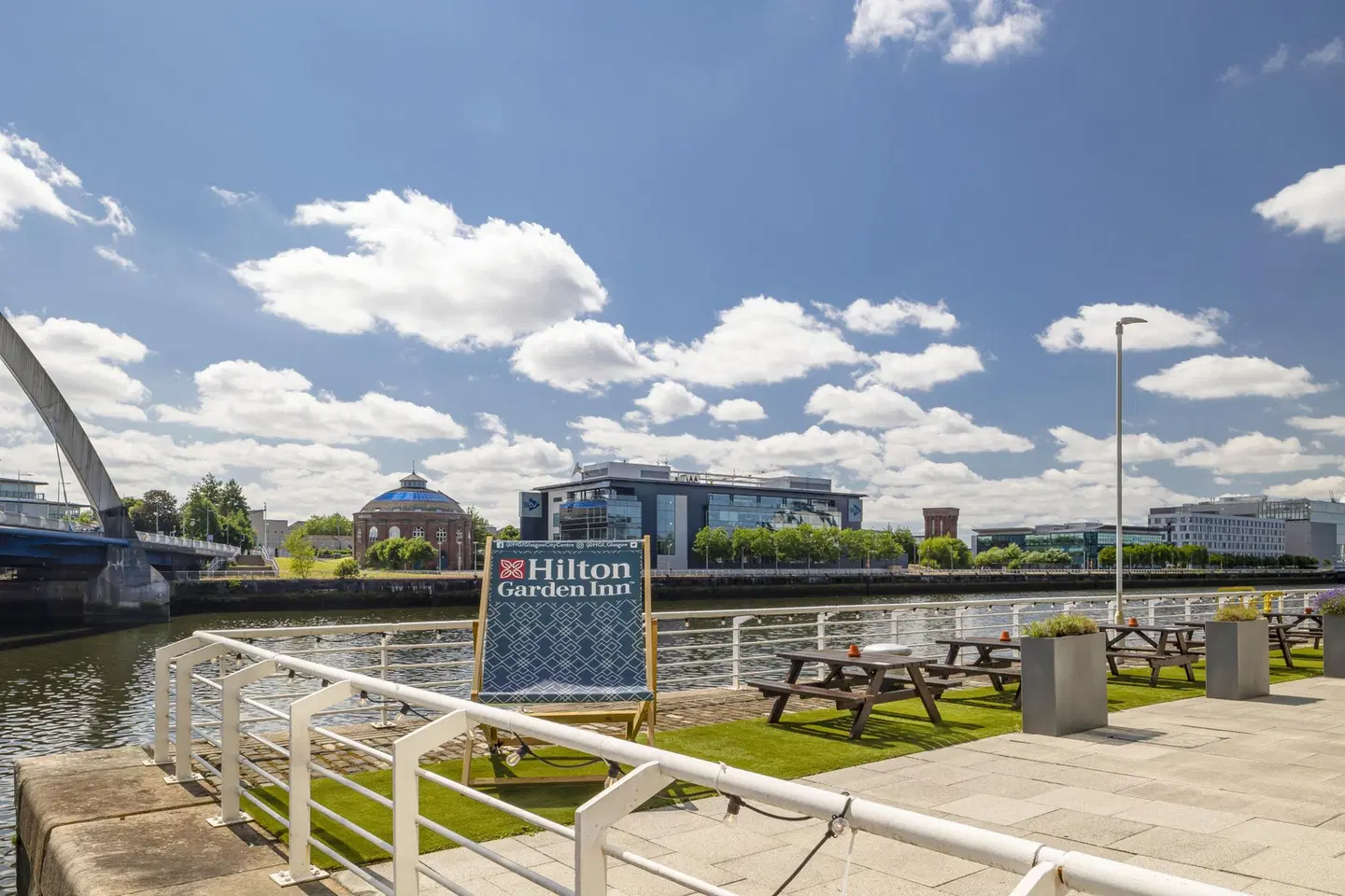 Hilton Garden Inn Glasgow City Centre Garten