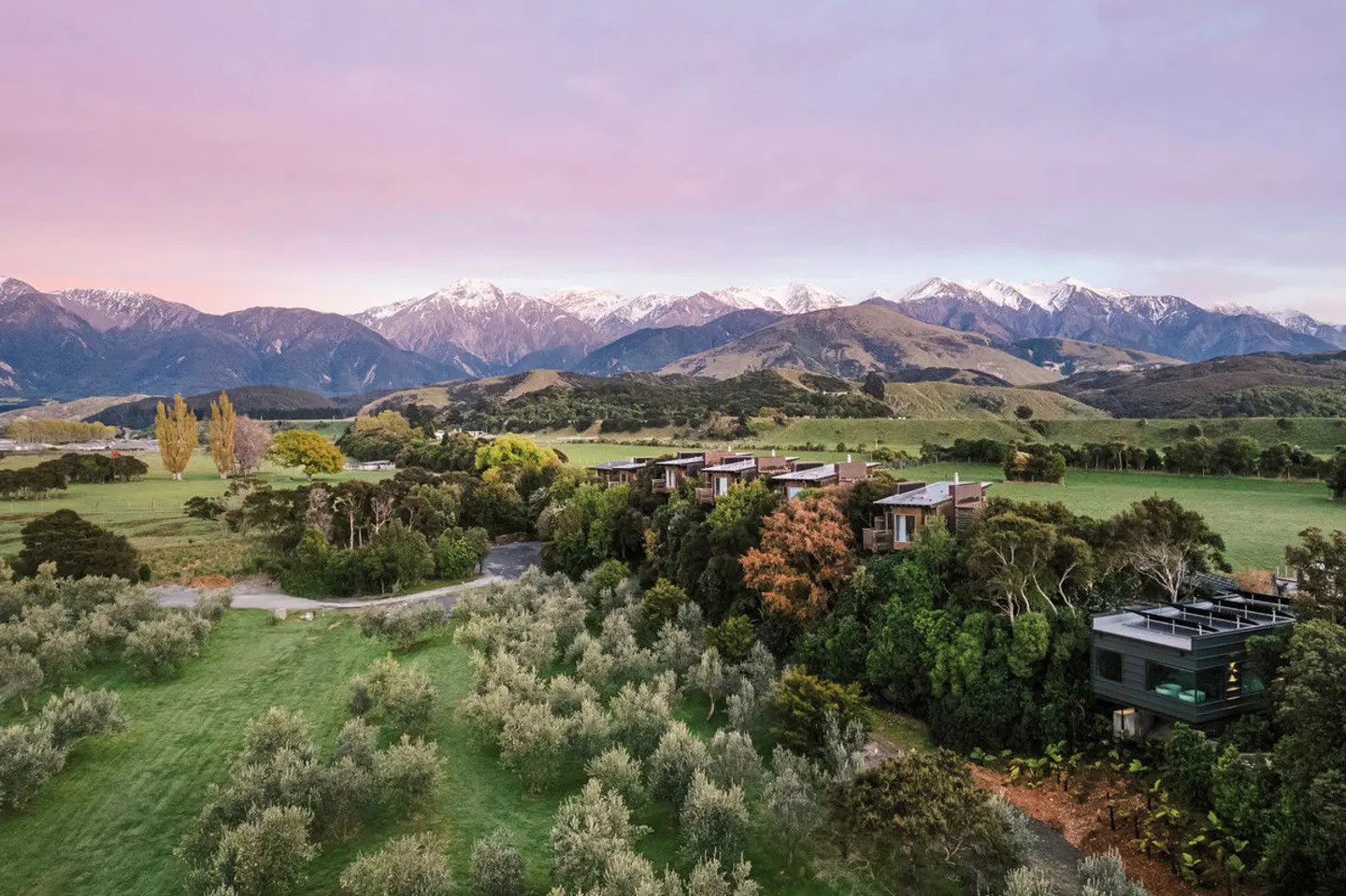 Hapuku Lodge & Tree Houses LANDSCAPE