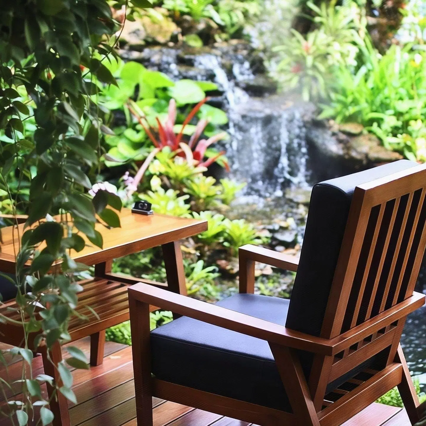 Rich Garden House Hotel Terrasse