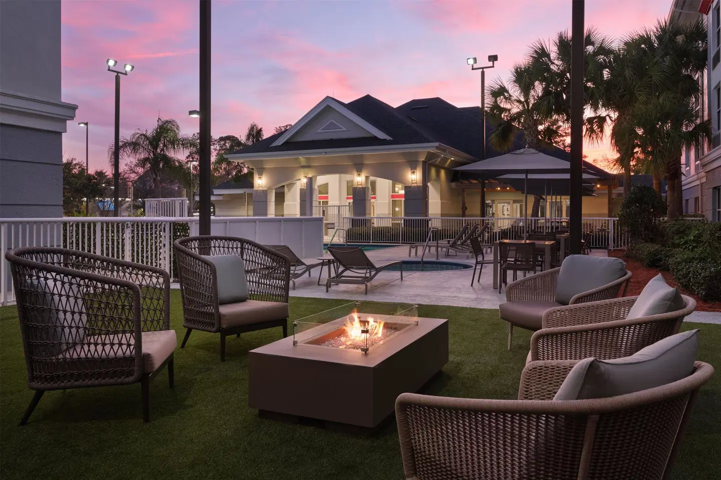 Homewood Suites by Hilton Daytona Beach Speedway-Airport Terrasse