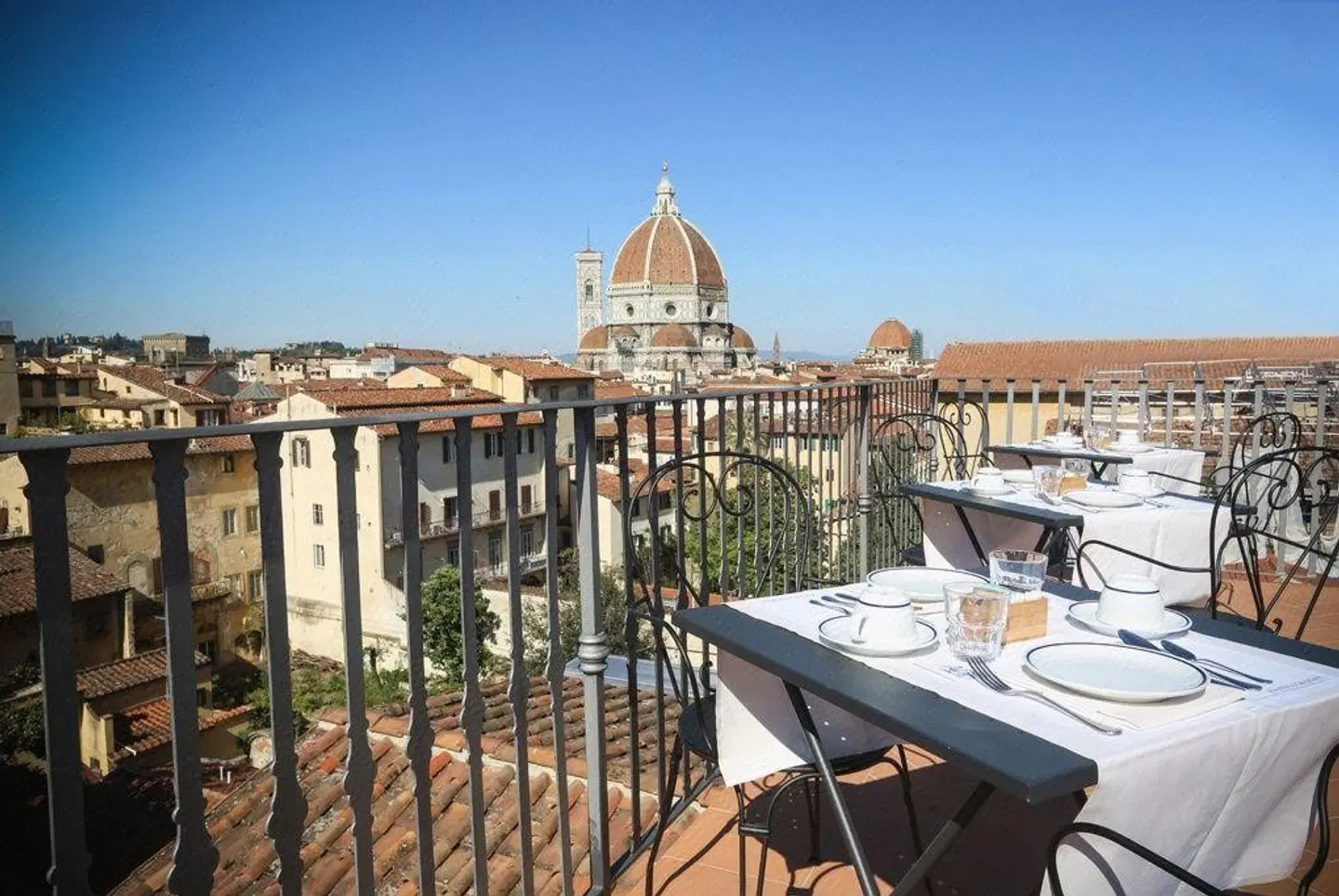 B&B Palazzo Graziani Terrasse