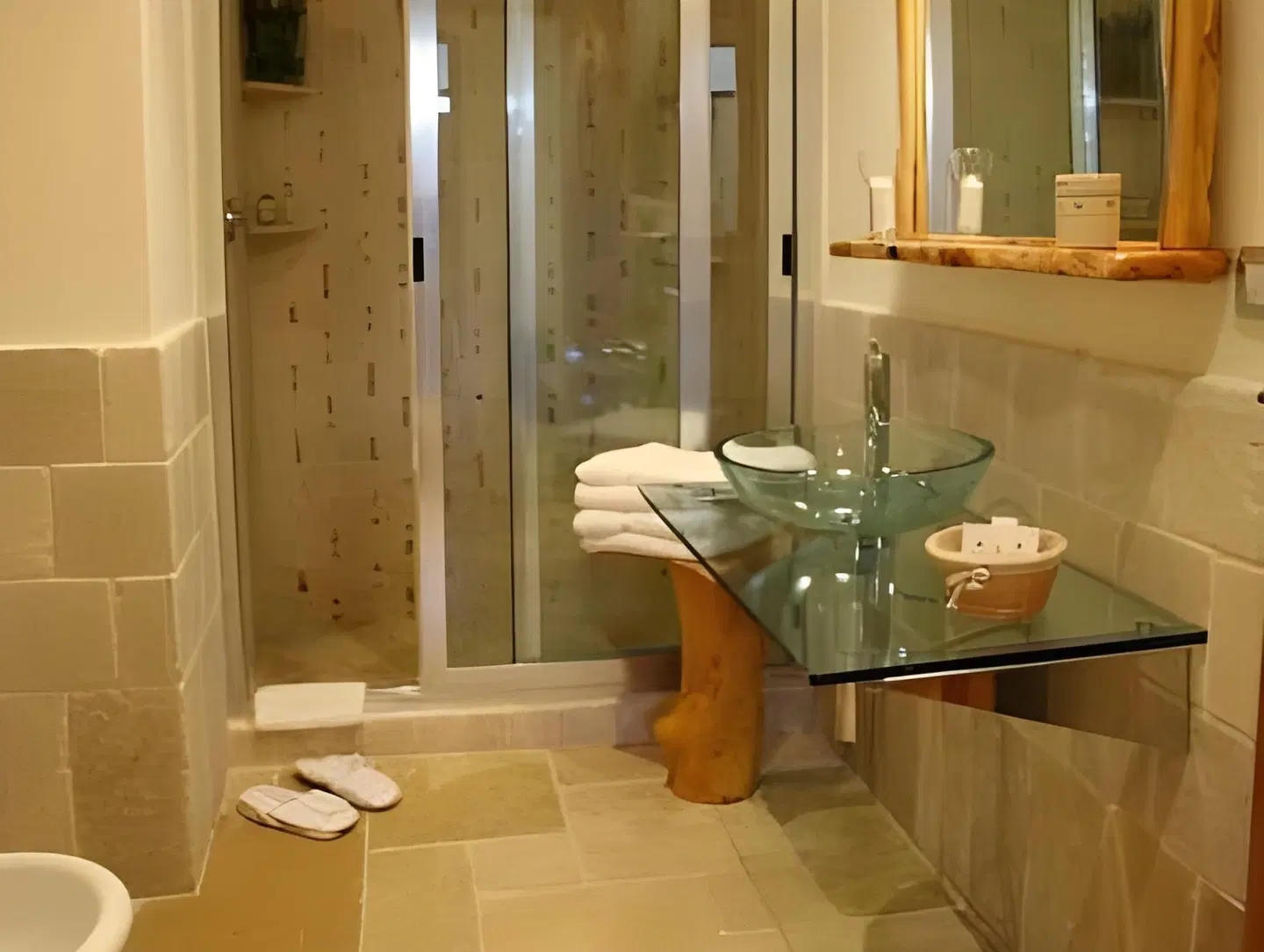 Tenute Al Bano Badezimmer