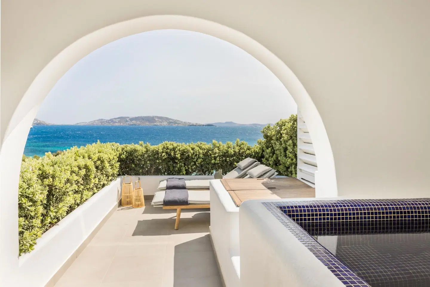 Grace Mykonos TERRACE