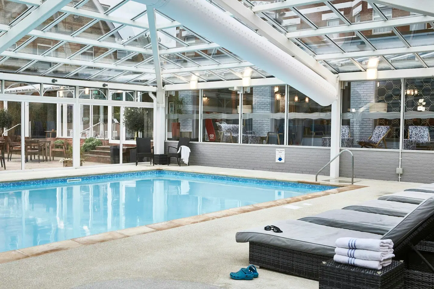 Bournemouth West Cliff Hotel Hallenbad