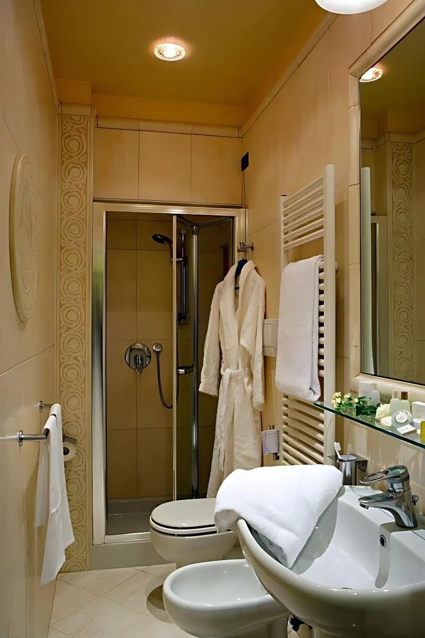 Hotel Carlton Capri Badezimmer