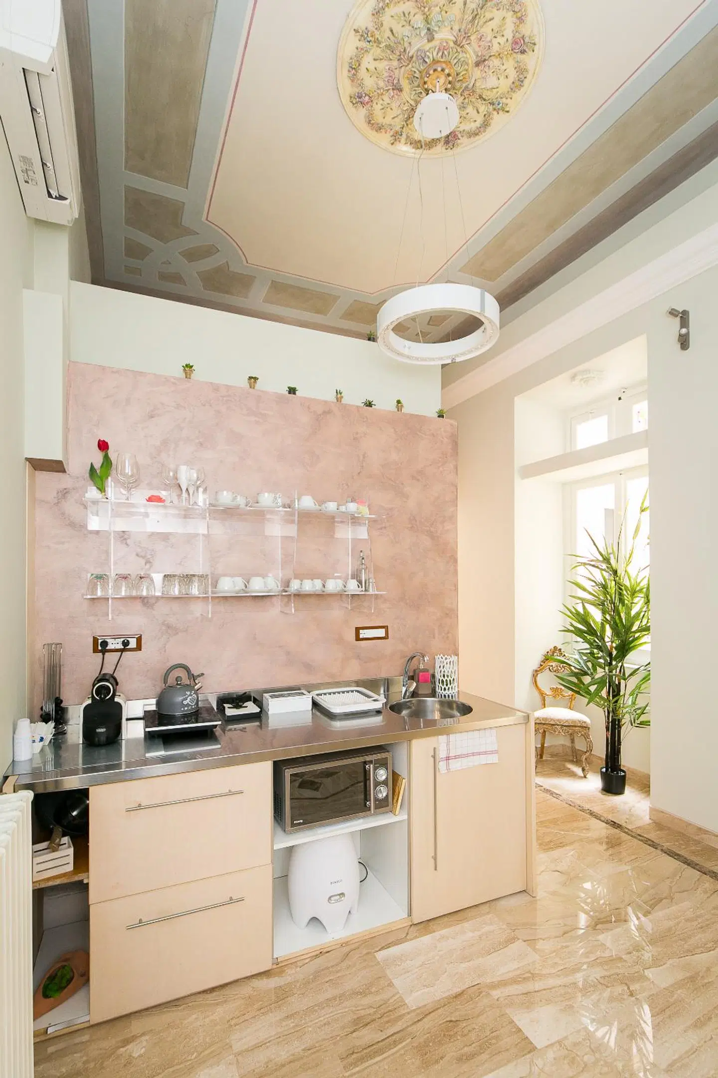 Nerva Accomodation Cavour Badezimmer