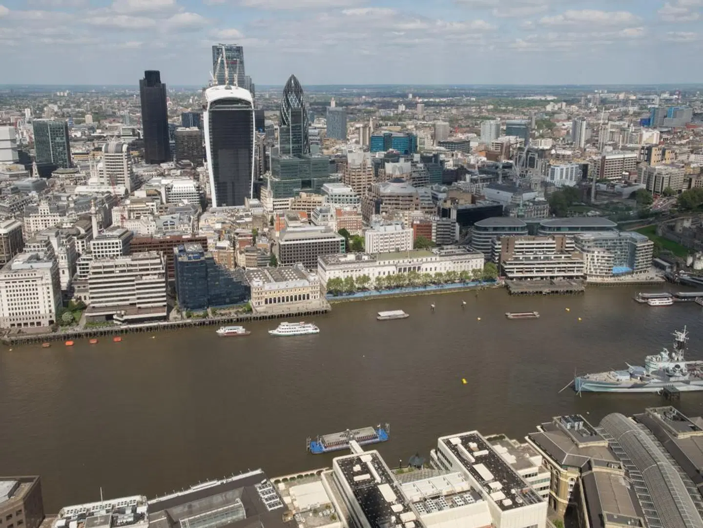 Shangri-La Hotel, At The Shard, London Terrasse