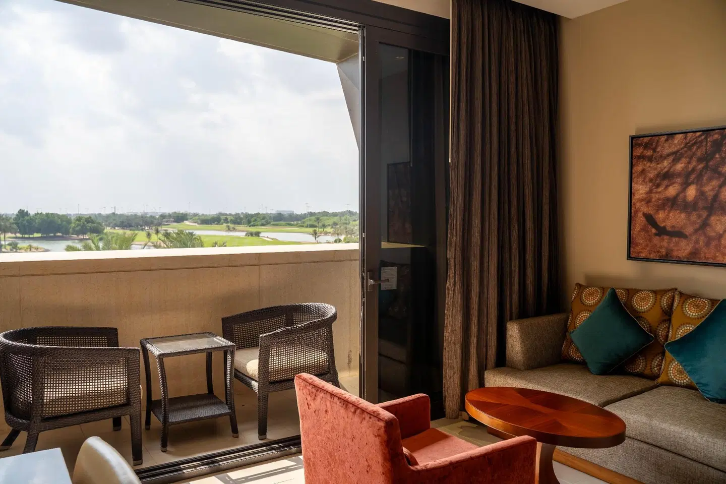 VOGO Abu Dhabi Golf Resort & Spa Terrasse