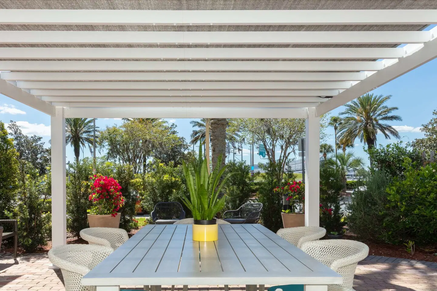 Hilton Garden Inn Daytona Beach Airport Terrasse