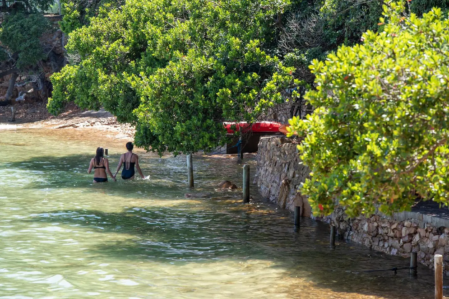 Under Milkwood Resort Garten