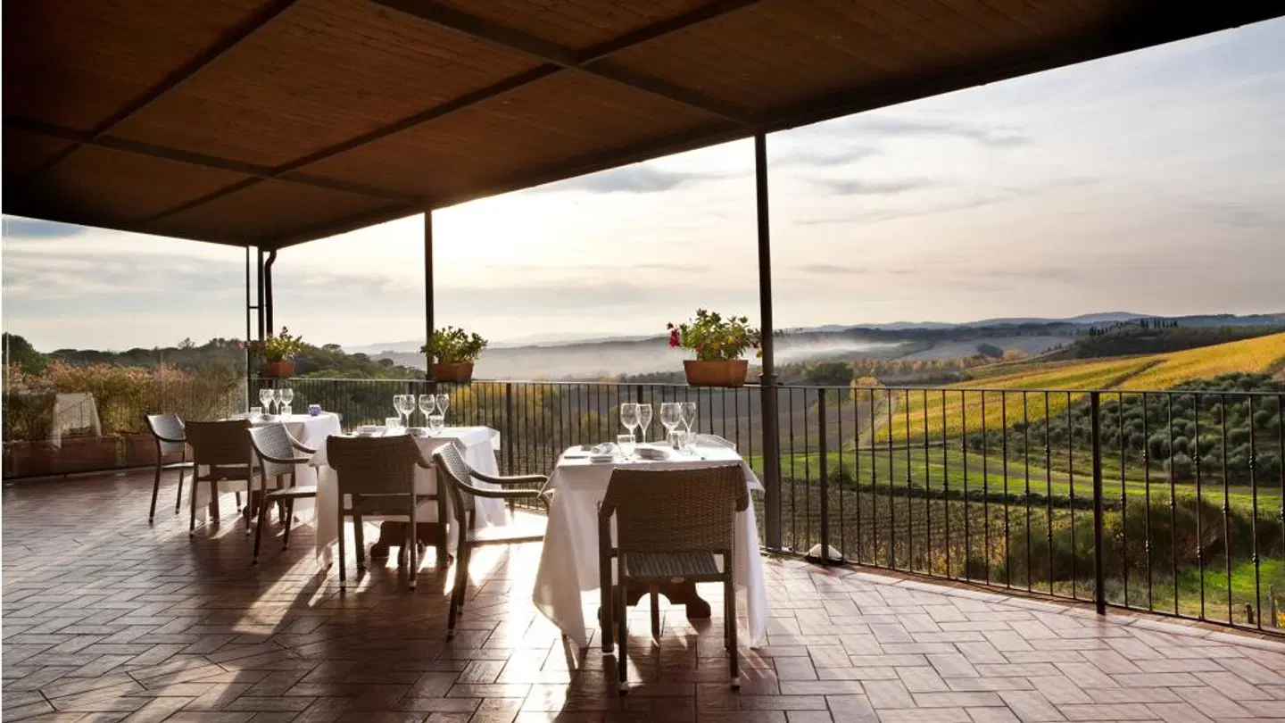 Villa Curina Resort Terrasse