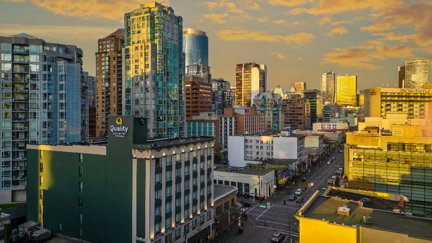 Quality Inn & Suites Downtown Vancouver Terrasse