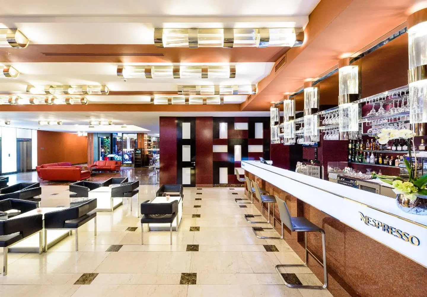 Grand Majestic Hotel Prague Bar