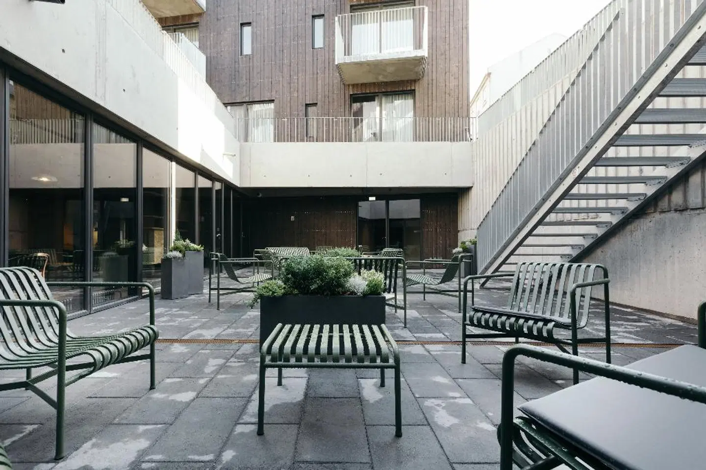 Exeter Hotel Terrasse