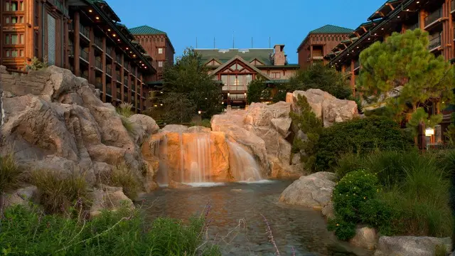 Disney's Wilderness Lodge LANDSCAPE