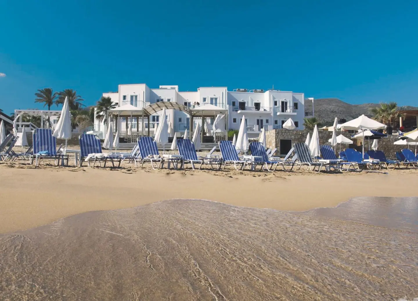 Akrogiali Beach Hotel Apts. Strand